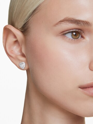 Orecchini 'Ariana Grande' di Swarovski in argento: frontale