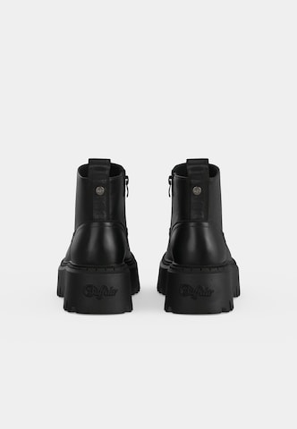 Bottines BUFFALO en noir : derrière