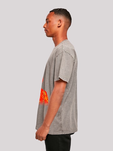 F4NT4STIC T-Shirt 'Billie Eilish' in Grau