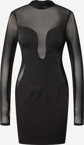 Misspap Dress in Black: front