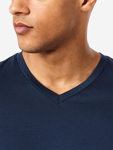 SCHIESSER Long Pajamas ' Casual Essentials ' in Blue