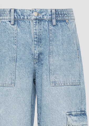 QS Loosefit Jeans in Blauw
