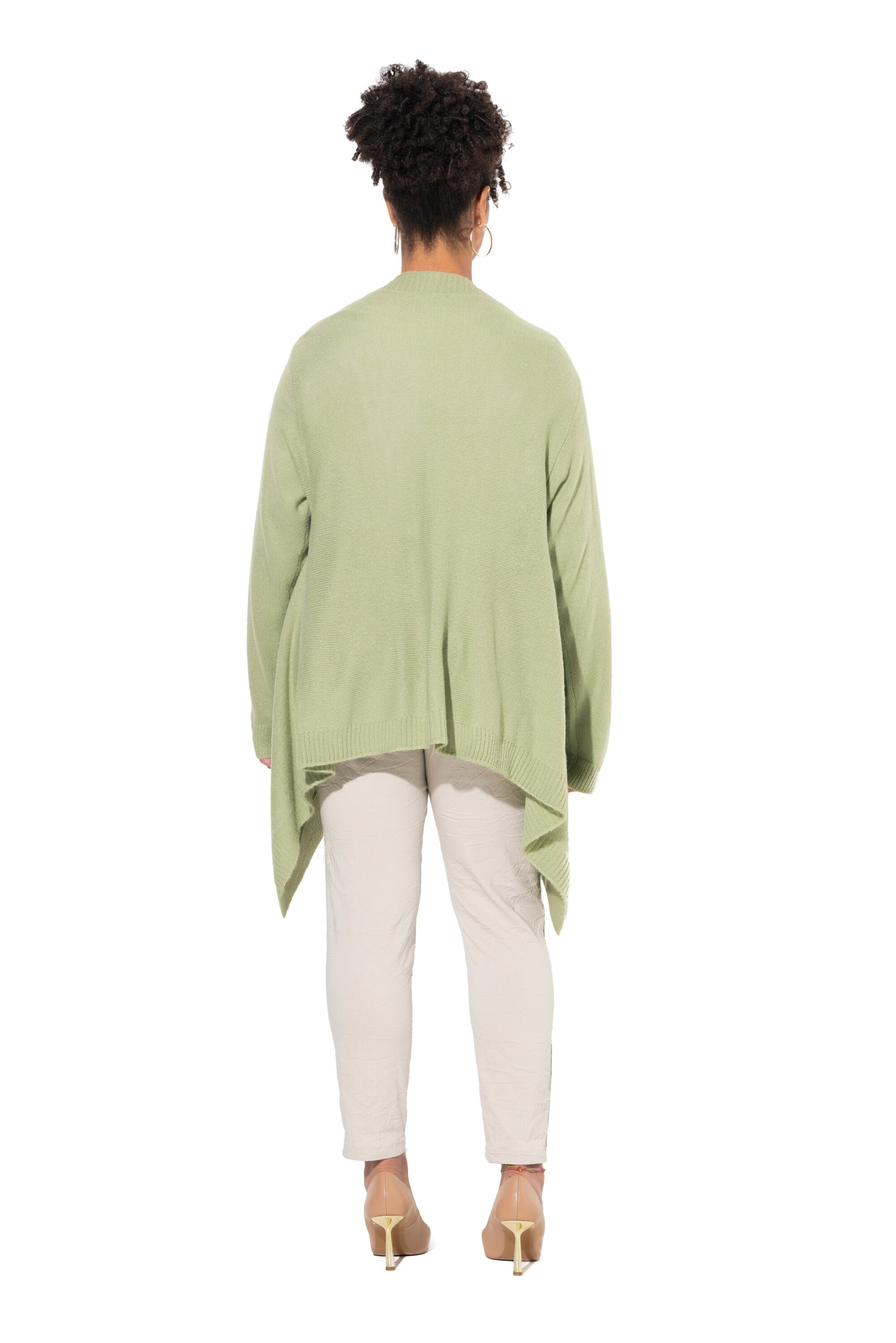 MIAMODA Strickjacke in Grün