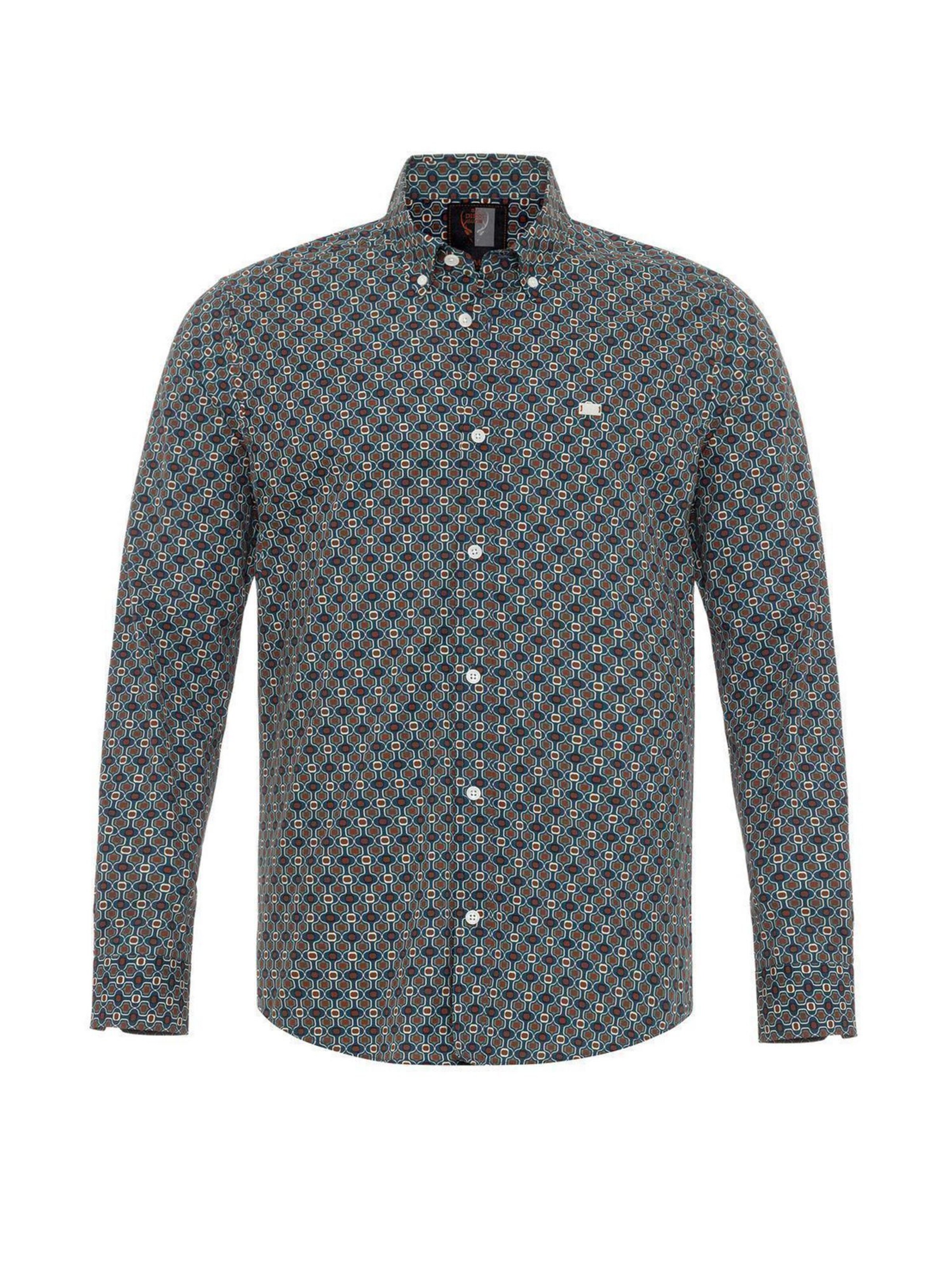 Regular fit Camicia di By Diess Collection in verde: frontale