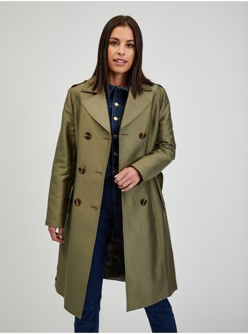 Orsay Between-Seasons Coat in Green