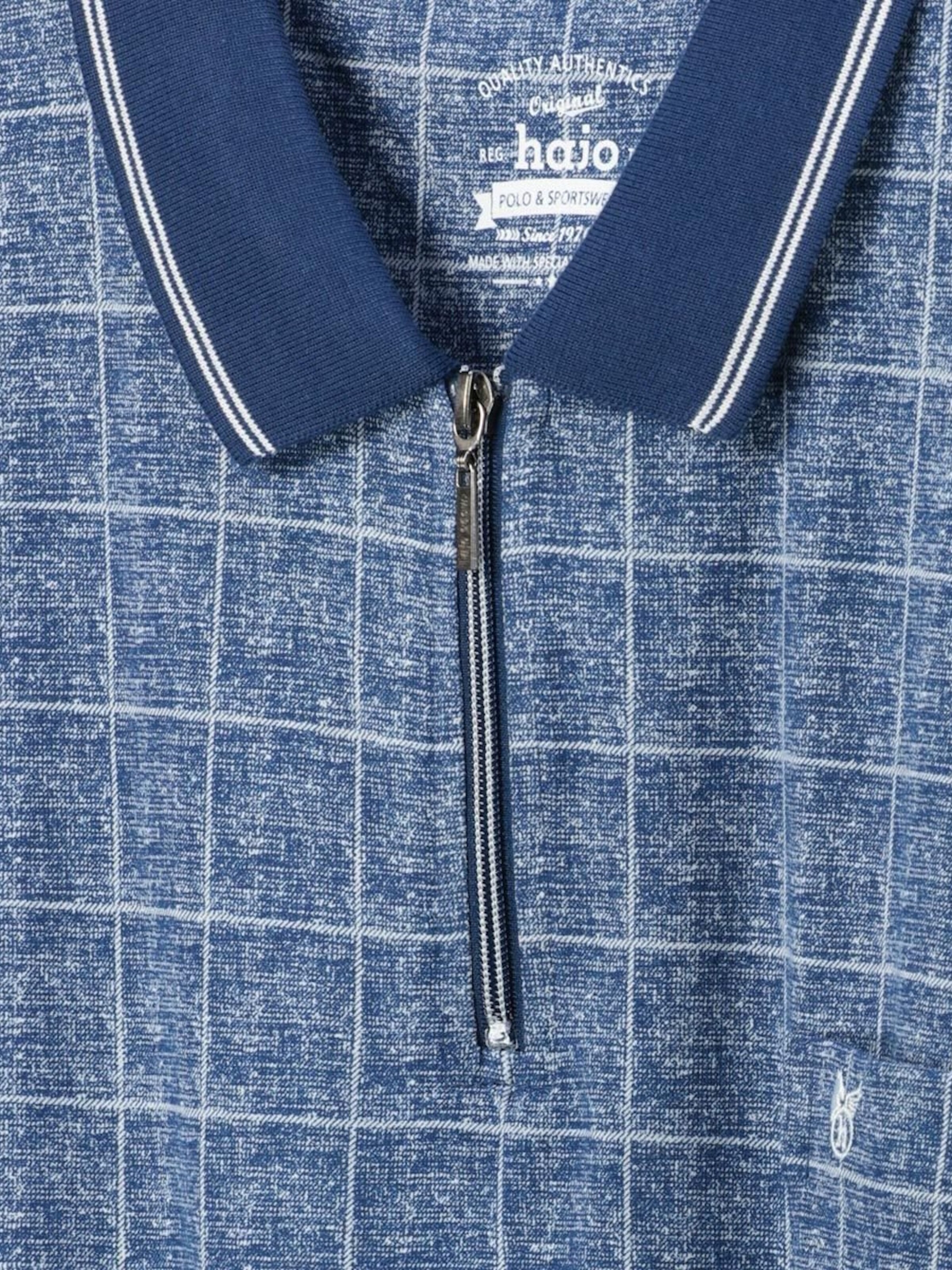 HAJO Poloshirt 'Stay Fresh' in Blau