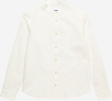 Chemise 'Summer' Jack & Jones Junior en blanc : devant