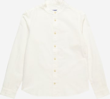 Jack & Jones Junior Regular fit Риза в бяло: отпред
