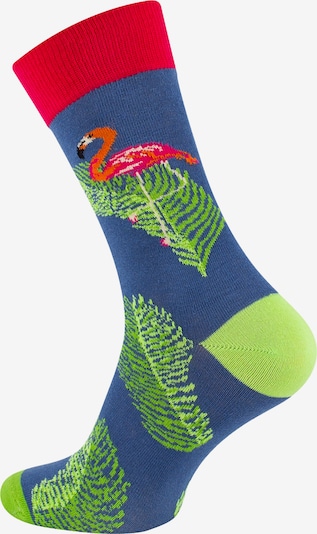Vincent Creation Socken in navy / grün / pink / rot, Produktansicht