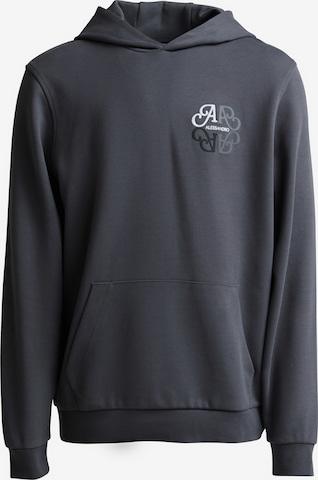 Alessandro Zavetti Sweatshirt 'Vicolo' in Grey: front