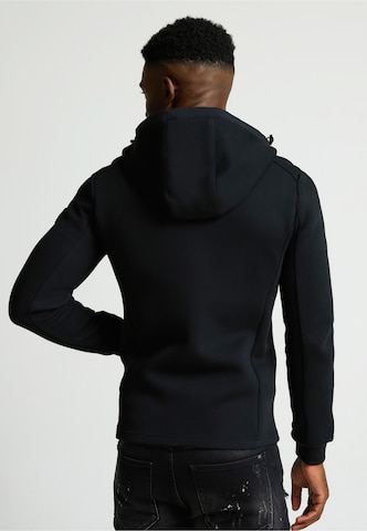 Alessandro Zavetti COLLOVATI HOODED HYBRID JACKET ' ' in Schwarz
