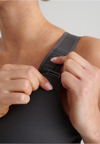 Bustino Reggiseno sportivo di Aim'n in grigio