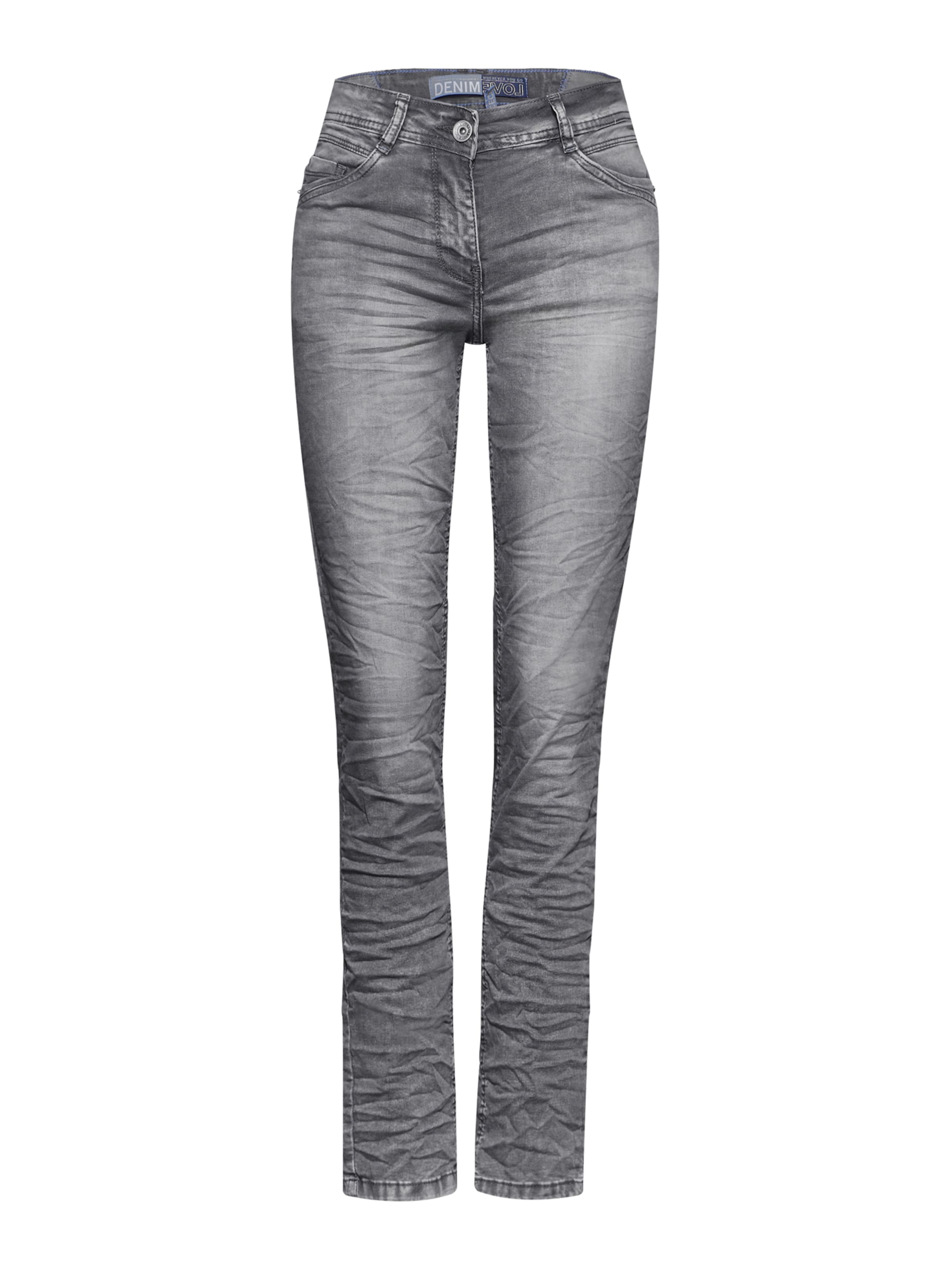 CECIL Slimfit Jeans 'Scarlett' i grå: forside