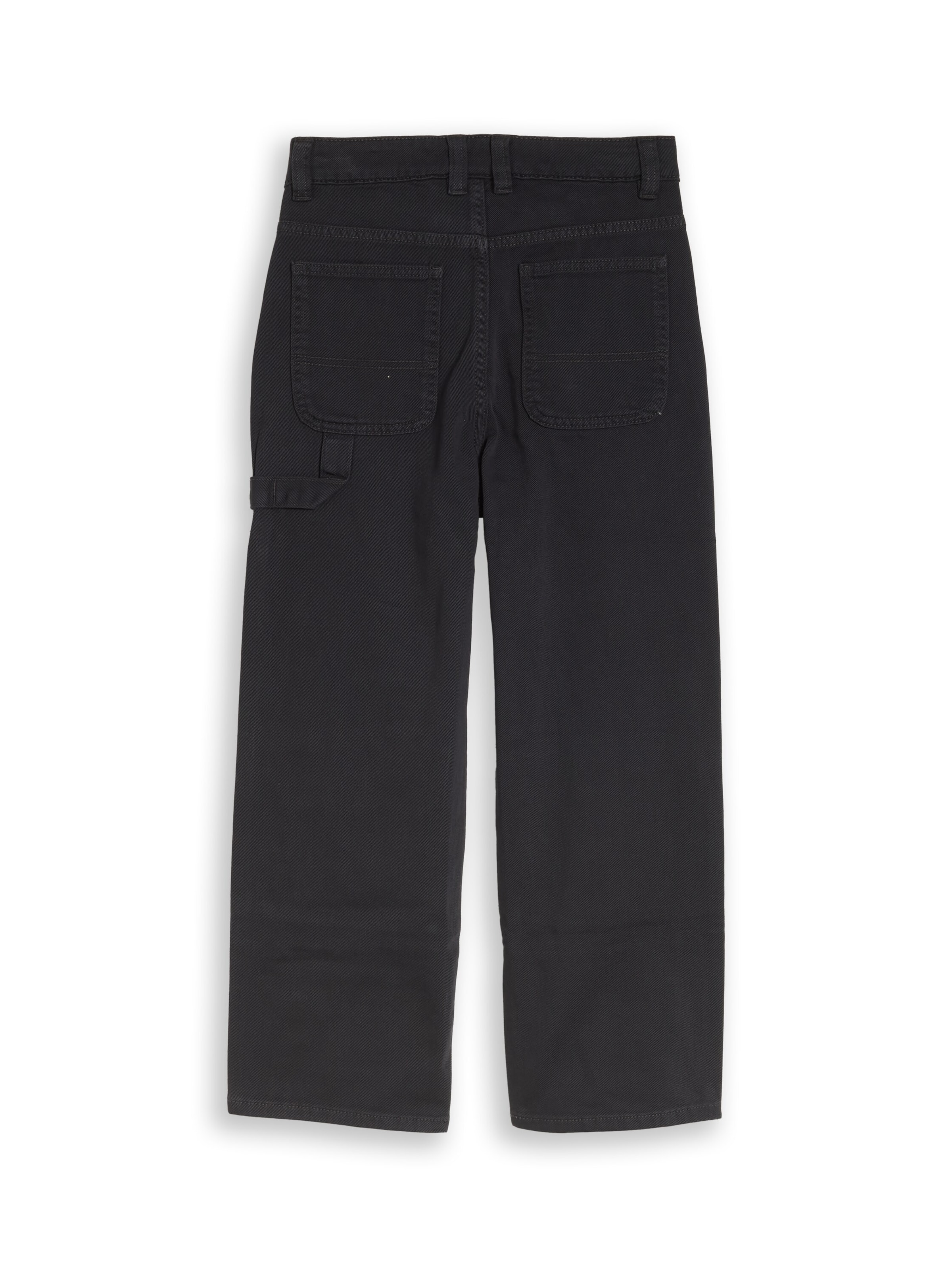 TOM TAILOR Baggy Hose in Schwarz