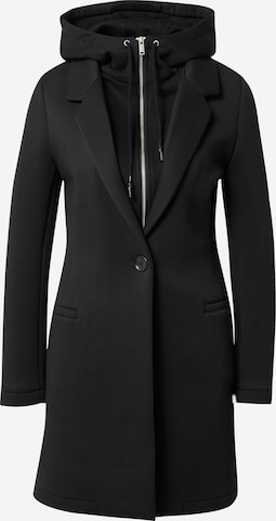 Palton de primăvară-toamnă 'MAN' de la IKKS pe negru: față