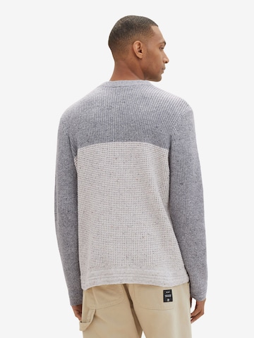 TOM TAILOR Pullover in Grau