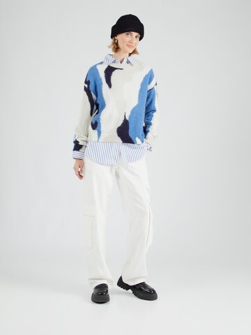 COMMA Trui in Blauw