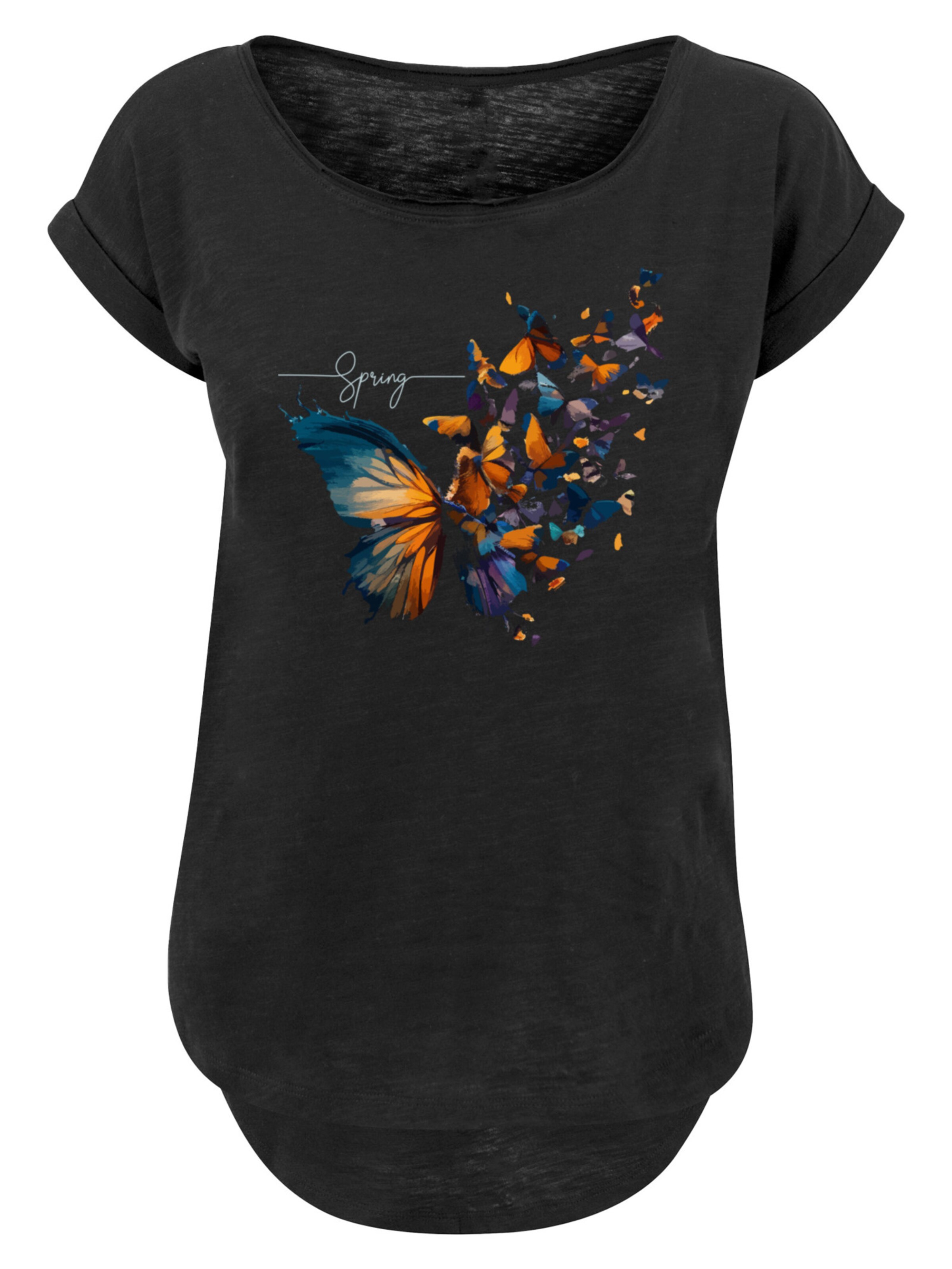 T-shirt F4NT4STIC en noir : devant