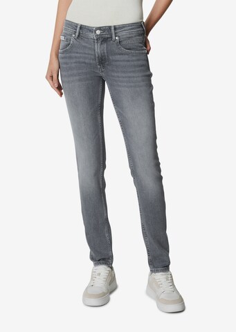 Marc O'Polo DENIM Slimfit Jeans 'ALVA' in Grau: predná strana