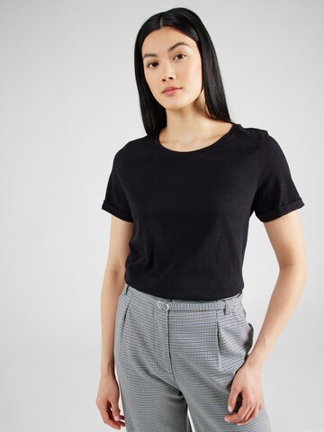 s.Oliver T-Shirt in Schwarz: Vorderseite