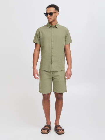 INDICODE JEANS Regular Chino 'Passa' in Groen: voorkant