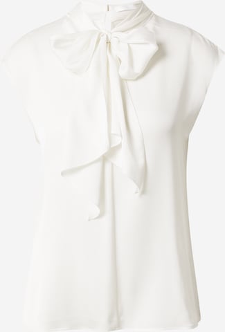 BOSS Блуза 'Ibowa' в бяло: отпред