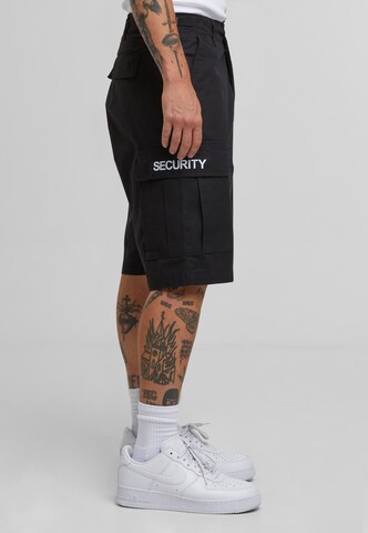 Brandit Regular Cargohose 'Security' in Schwarz