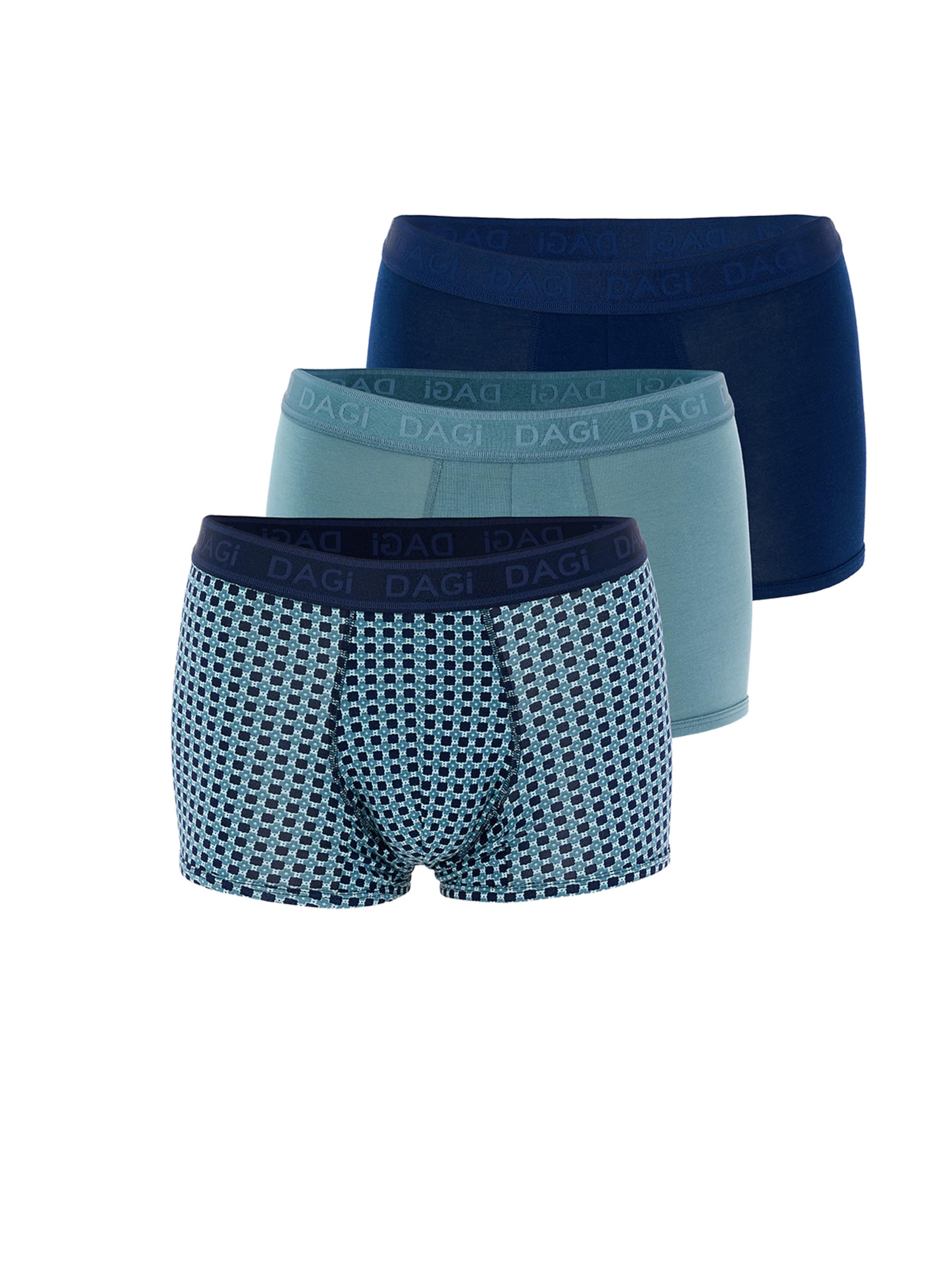 Dagi Μποξεράκι σε μπλε: μπροστά