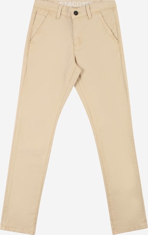 STACCATO Regular Trousers in Beige: front