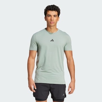 ADIDAS PERFORMANCE Funktionsshirt 'Designed for Training' in Grün: Vorderseite