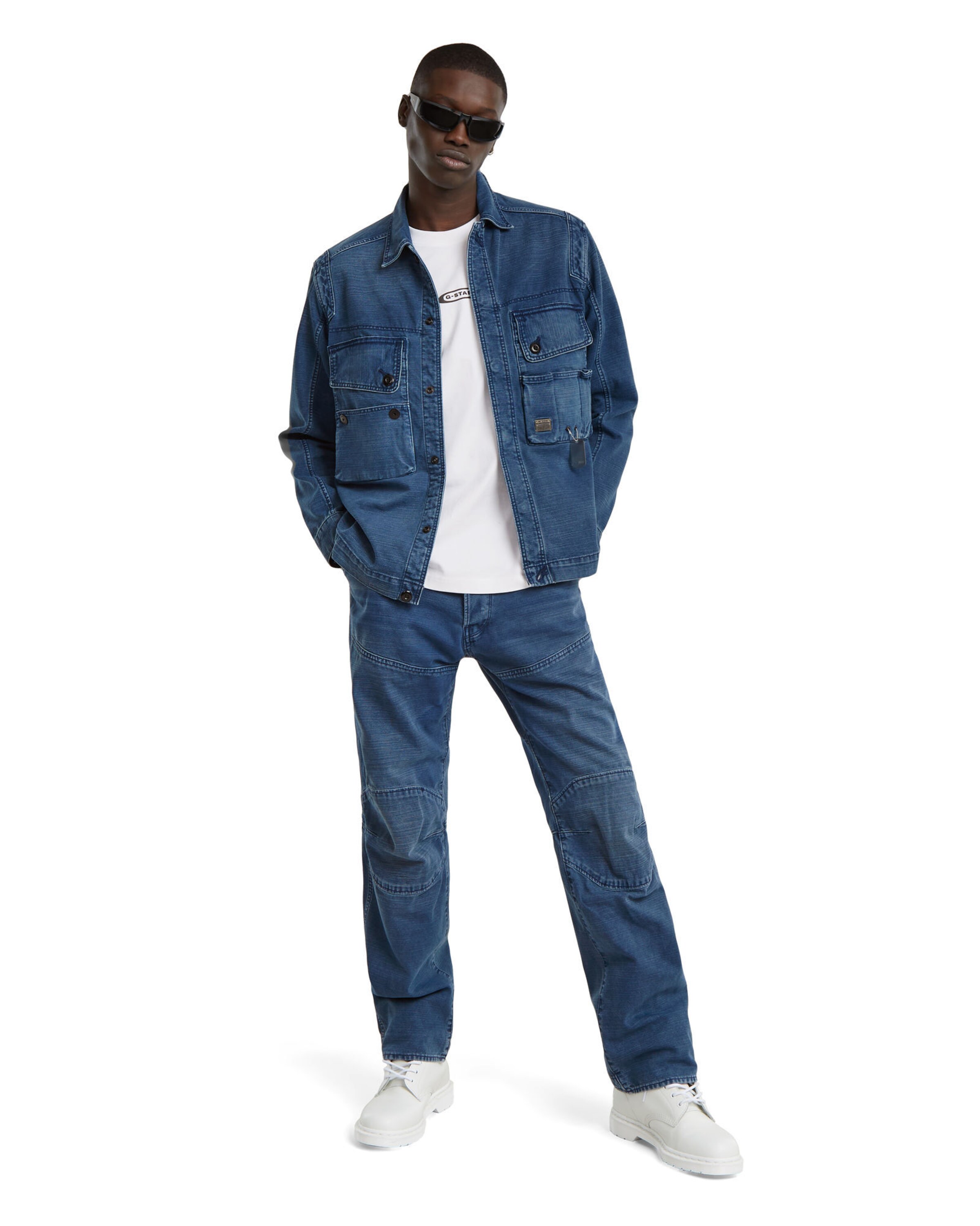 G-STAR Regular Jeans in Blauw