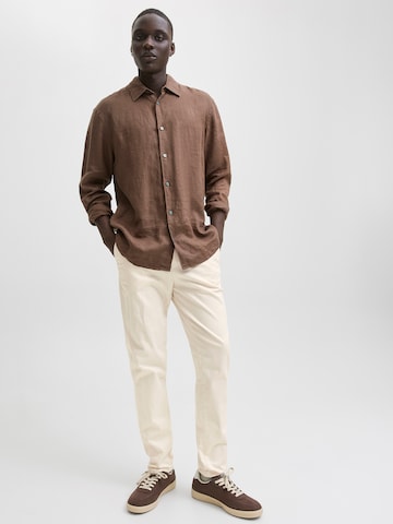 JACK & JONES Slimfit Chino nadrág 'JJIMARCO JJBOWIE' - fehér