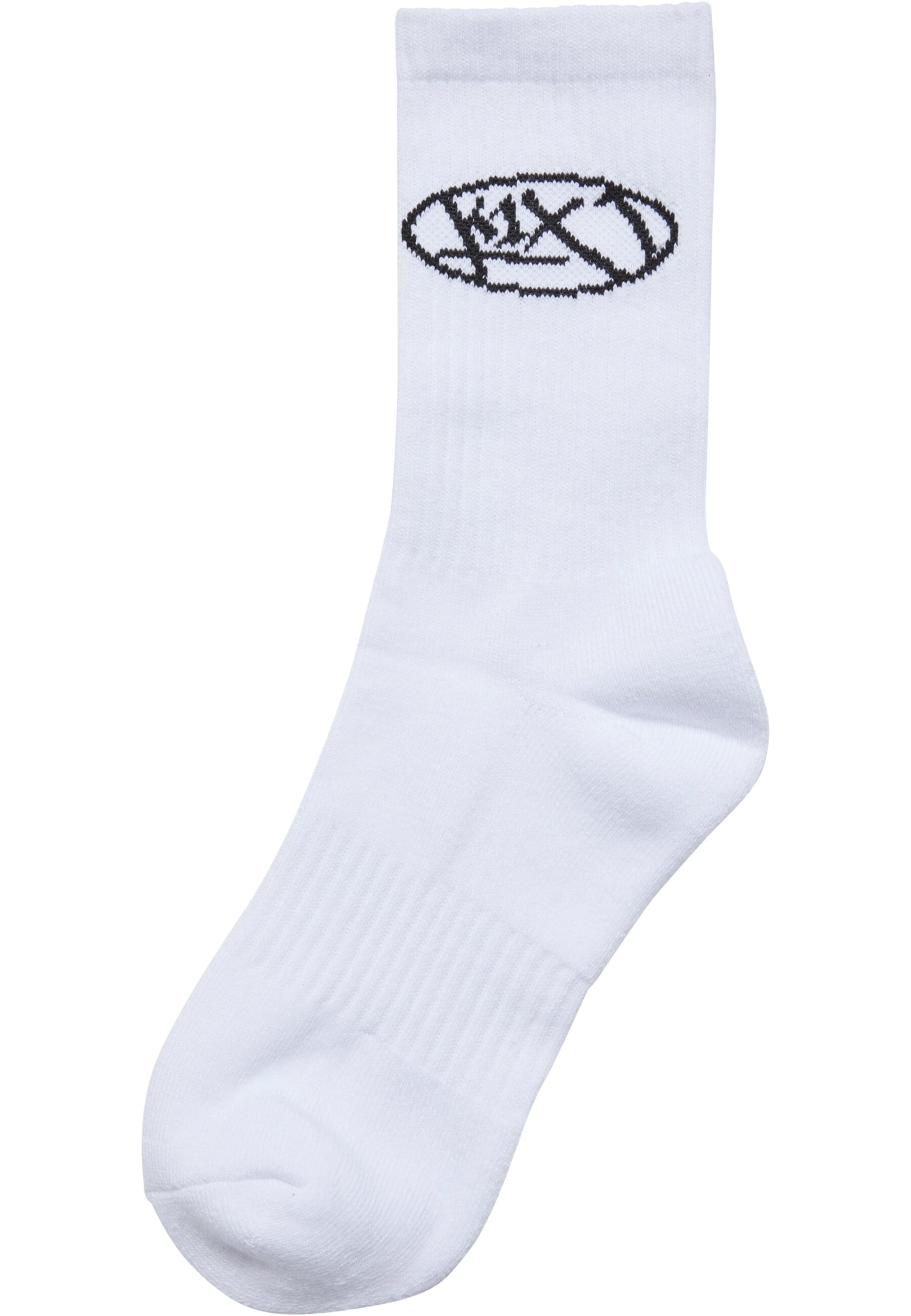 K1X Socks in White: front