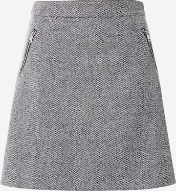 ABOUT YOU Skirt 'Lucca' in Grey: front