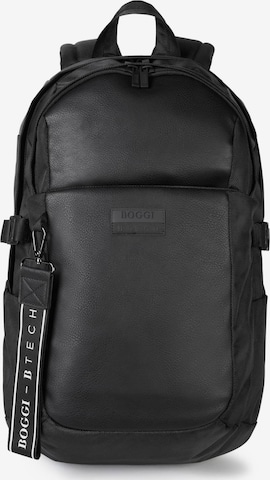 Boggi Milano Rucksack in Schwarz: predná strana