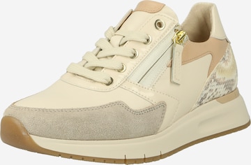 GABOR Sneakers laag in Beige: voorkant