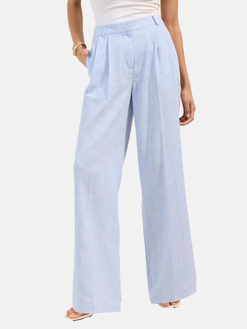 Friends Like These - Pierna ancha Pantalón en azul: frente