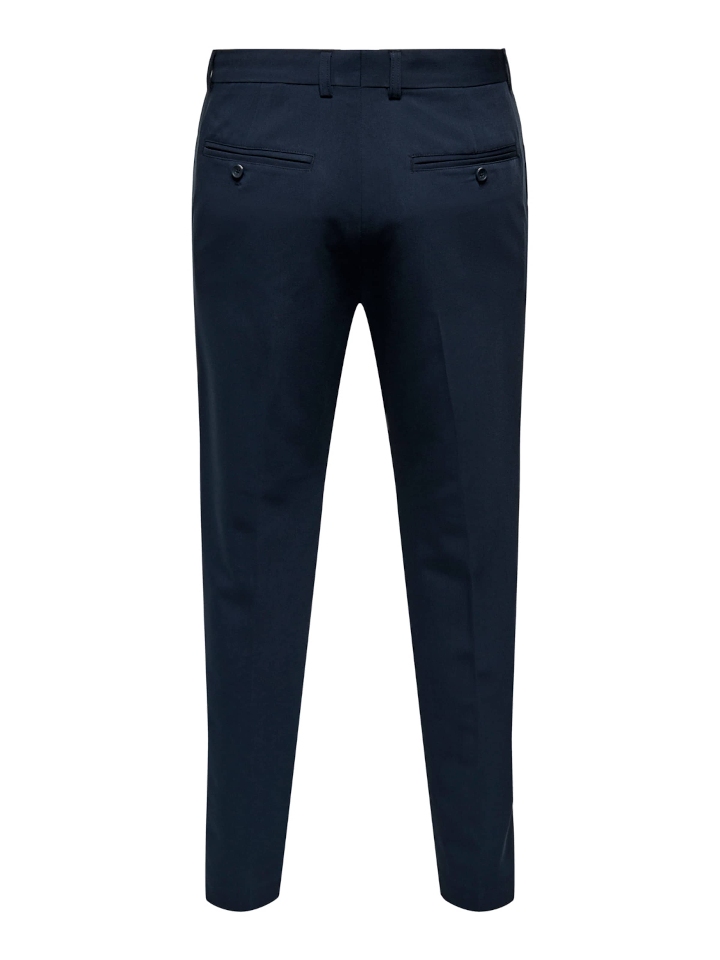 Only & Sons Slimfit Ráncos nadrág 'Eve' - kék
