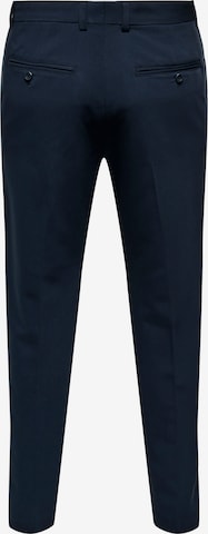 regular Pantaloni con piega frontale 'Eve' di Only & Sons in blu