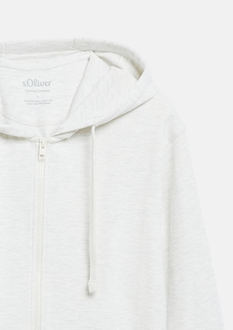 Veste de survêtement s.Oliver en blanc
