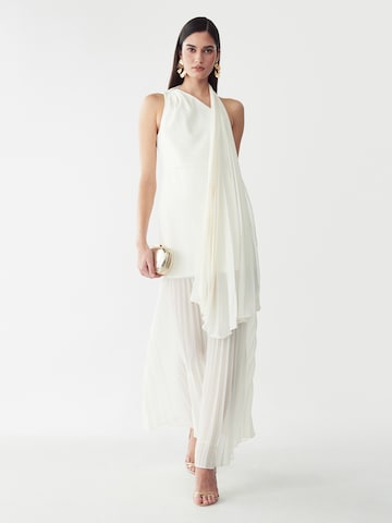 Robe Willa en blanc : devant