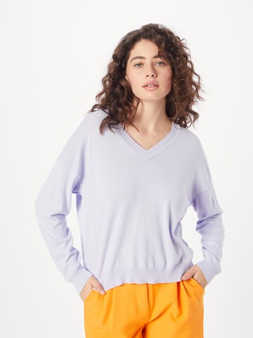 UNITED COLORS OF BENETTON Genser i lilla: forside