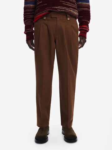 Desigual Конический (Tapered) Брюки-карго в Коричневый: спереди