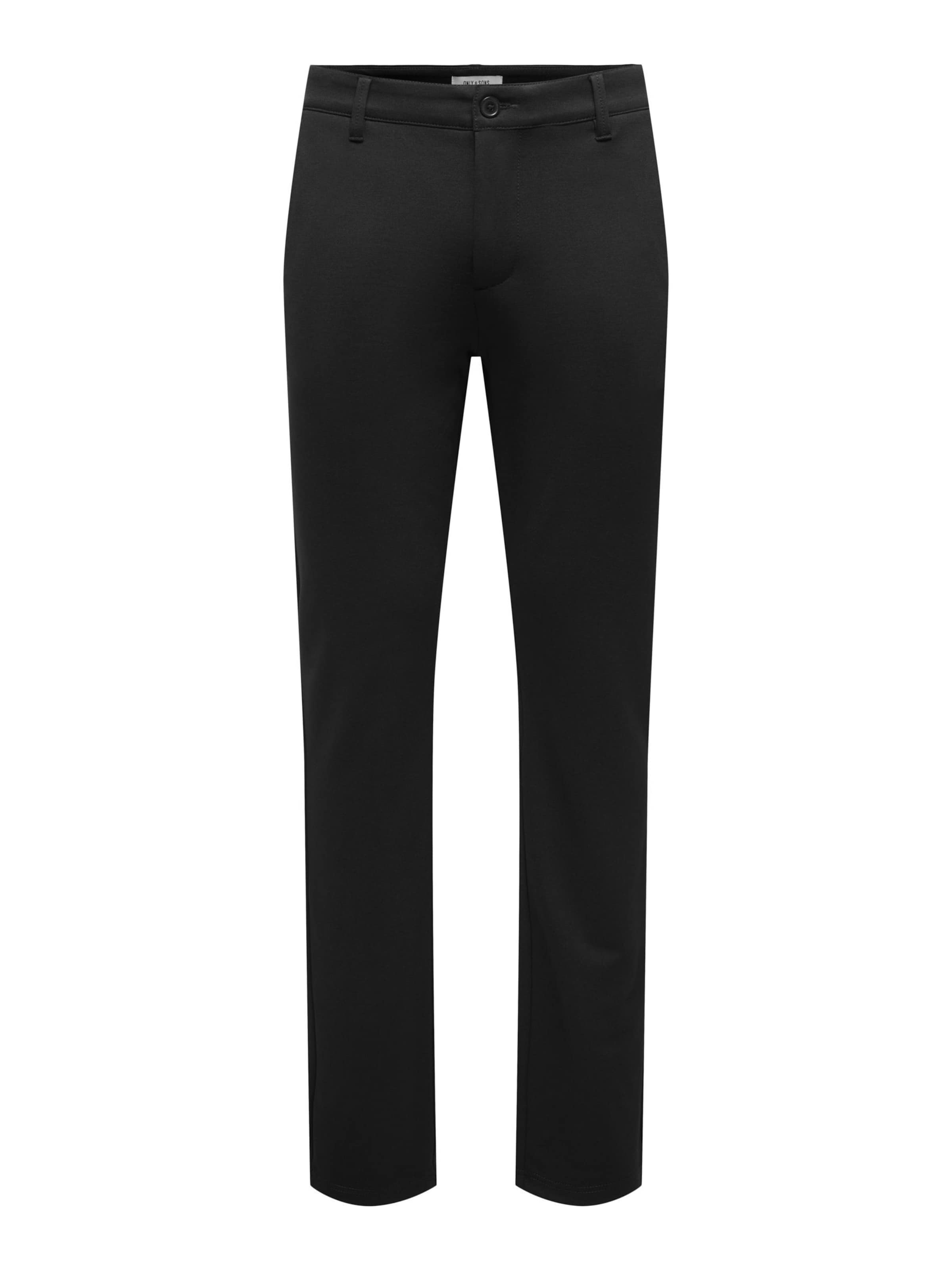 Only & Sons Hose 'ONSMick' in Schwarz: Vorderseite