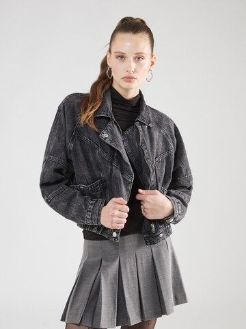 Lollys Laundry Between-Season Jacket in Grey: front