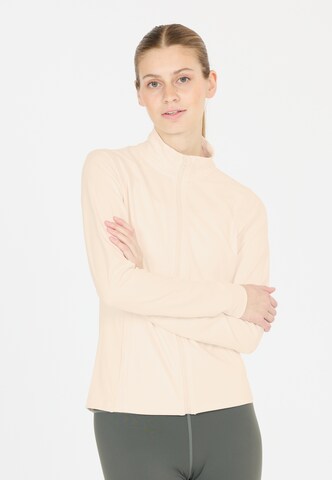 Athlecia Midlayer 'Krosa' in Weiß: Vorderseite