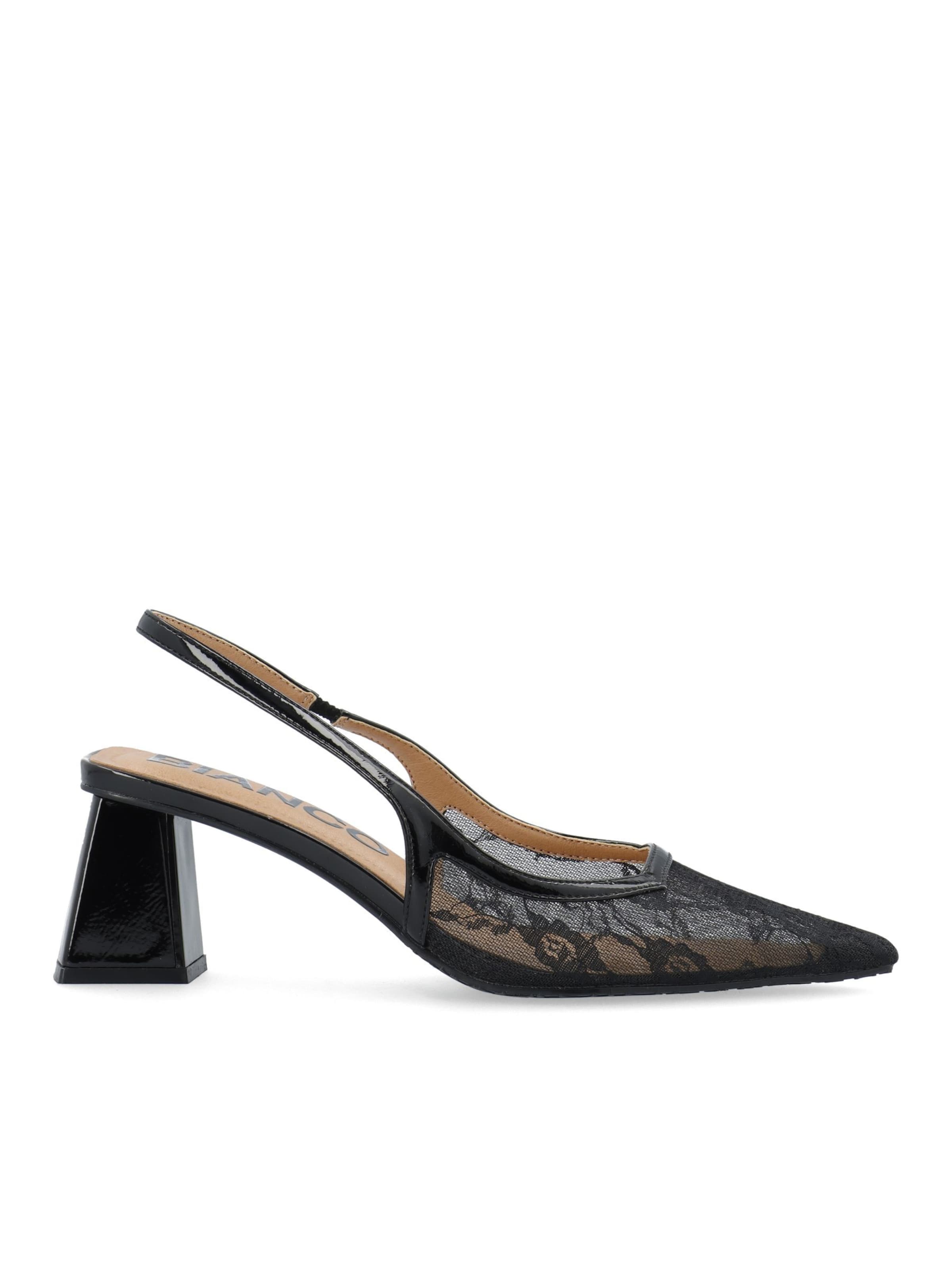 Bianco Slingback Pumps 'Maralyn' in Black