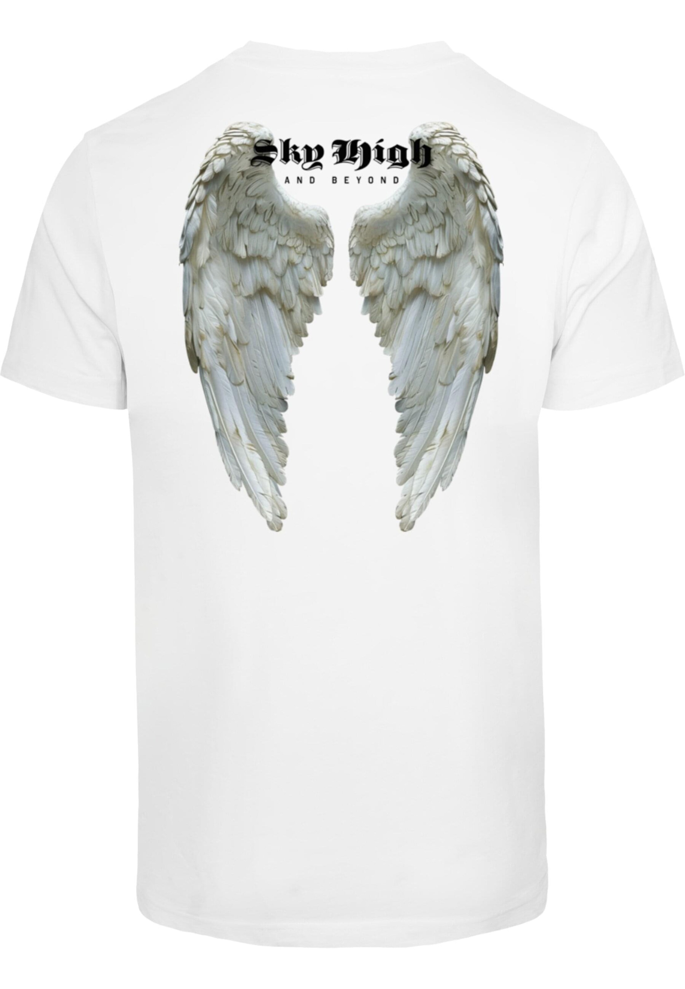 Mister Tee Tričko 'Sky High' – bílá