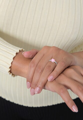 ELLI Ring in Pink: front