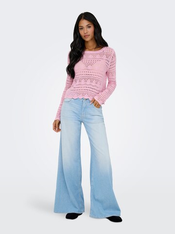 JDY - Jersey 'JDYSUN LAY' en rosa